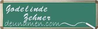 Godelinde Zehner Visitenkarte